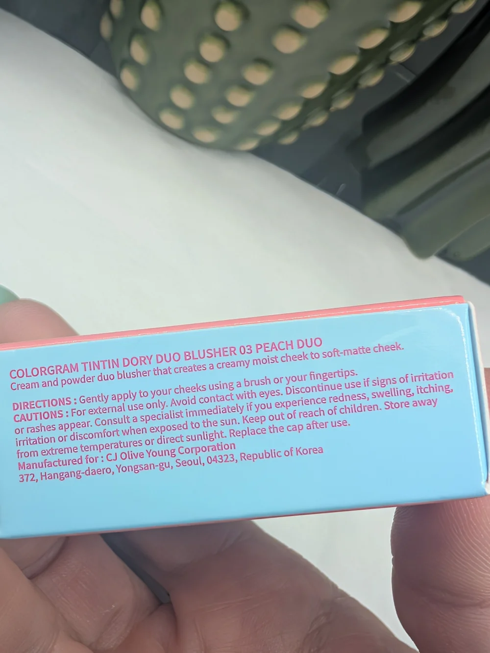 Colorgram Tintin Dory Duo Blusher - Peach Duo